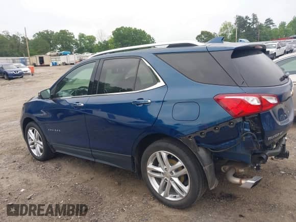 2020 Chevrolet Equinox Premier with VIN 2GNAXPEX2L6245478, listed as a IAAI auction lot 42120665 with 39,538 mi miles and . Bid and sale history available at DreamBid. Image 14.