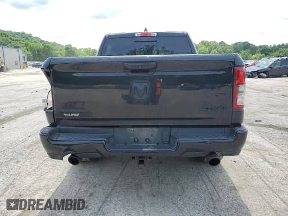 2020 Ram 1500 Big Horn with VIN 1C6SRFFT4LN414450, listed as a Copart auction lot 61929565 with 53,323 mi miles and Salvage title. Bid and sale history available at DreamBid. Image 6.