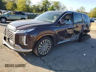 2024 Hyundai Palisade Calligraphy с VIN KM8R7DGE5RU770353, выставлен на аукционе Copart как лот 80463055 с пробегом 11 298 миль миль и Списание • Salvage title. История ставок и продаж доступна на DreamBid. Изображение 1.