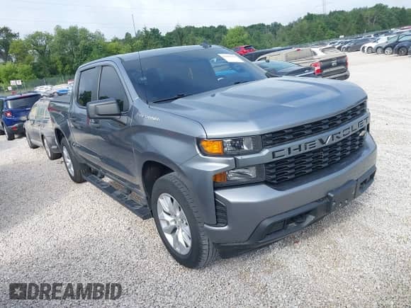2021 Chevrolet Silverado 1500 Custom с VIN 1GCPYBEK6MZ237364, выставлен на аукционе IAAI как лот 43025156 с пробегом 44 250 миль миль и . История ставок и продаж доступна на DreamBid. Изображение 1.
