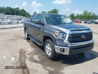 2021 Toyota Tundra SR5 with VIN 5TFEY5F11MX280424, listed as a IAAI auction lot 42721613 with 95,346 mi miles and . Bid and sale history available at DreamBid. Image 1.