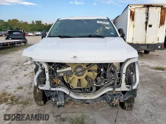 2024 Ford F-250 XL with VIN 1FT7W2BT4REC49496, listed as a Copart auction lot 81198345 with 52,517 mi miles and Salvage title. Bid and sale history available at DreamBid. Image 5.