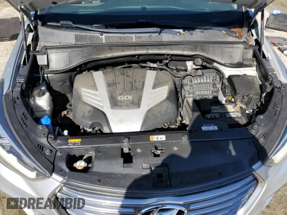 2017 Hyundai Santa Fe SE Ultimate with VIN KM8SRDHFXHU222799, listed as a Copart auction lot 48531585 with 103,544 mi miles and Salvage title. Bid and sale history available at DreamBid. Image 12.