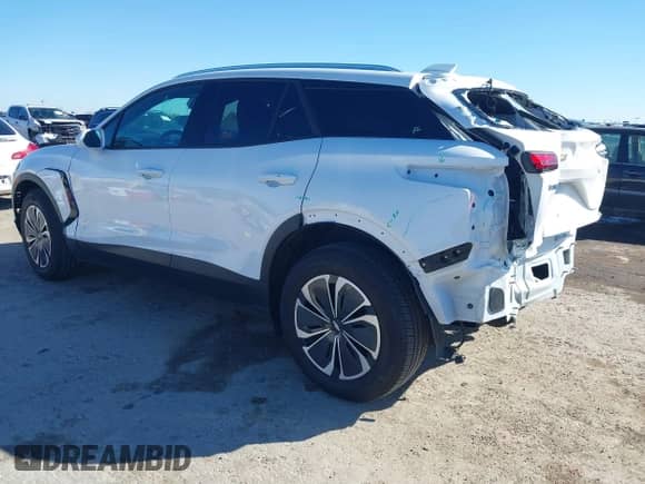 2024 Chevrolet Blazer EV eAWD LT with VIN 3GNKDBRJ9RS244585, listed as a IAAI auction lot 41214497 with 8,269 mi miles and . Bid and sale history available at DreamBid. Image 3.