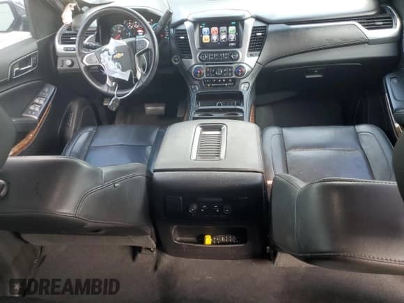 2017 Chevrolet Tahoe Premier with VIN 1GNSCCKC5HR227109, listed as a Copart auction lot 60874855 with 132,550 mi miles and Salvage title. Bid and sale history available at DreamBid. Image 8.