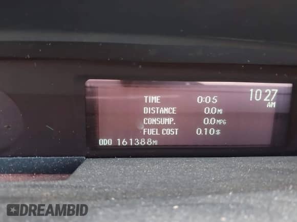 2012 Toyota Prius One с VIN JTDKN3DU6C5420412, выставлен на аукционе IAAI как лот 41655584 с пробегом 161 388 миль миль и . История ставок и продаж доступна на DreamBid. Изображение 15.
