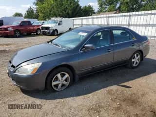 2005 Honda Accord EX-L with VIN 1HGCM55815A083941, listed as a Copart auction lot 67269175 with 167,229 mi miles and Salvage title. Bid and sale history available at DreamBid. Image 1.