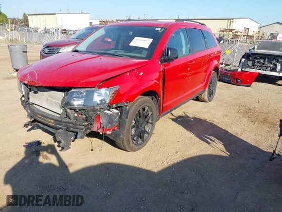 2017 Dodge Journey SXT with VIN 3C4PDDBGXHT542192, listed as a IAAI auction lot 43202877 with 117,383 mi miles and . Bid and sale history available at DreamBid. Image 2.