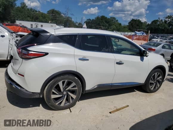 2016 Nissan Murano SL with VIN 5N1AZ2MG3GN101913, listed as a Copart auction lot 61075505 with 98,412 mi miles and Salvage title. Bid and sale history available at DreamBid. Image 3.
