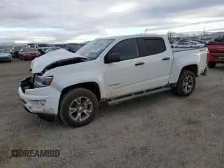 2018 Chevrolet Colorado 4WD Work Truck with VIN 1GCGTBEN0J1278639, listed as a Copart auction lot 81262904 with 38,152 mi miles and Salvage title. Bid and sale history available at DreamBid. Image 1.