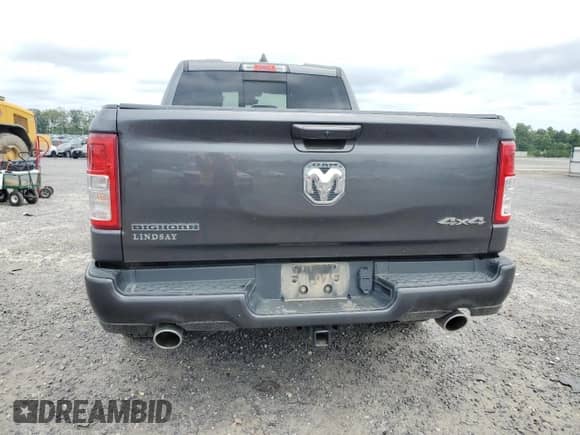 2022 Ram 1500 Big Horn z VIN 1C6SRFBT6NN327030, wystawiony jako Copart lot #65135095 z przebiegiem 79 517 mil mil oraz Szkoda całkowita • Salvage title. Historia ofert i sprzedaży dostępna na DreamBid. Obrazek 6.