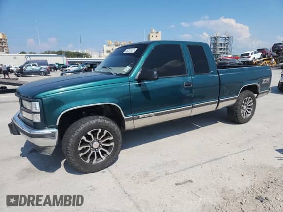 1997 GMC Sierra 1500 с VIN 2GTEK19R3V1554913, выставлен на аукционе Copart как лот 80281485 с пробегом 246 907 миль миль и Списание • Salvage title. История ставок и продаж доступна на DreamBid. Изображение 1.