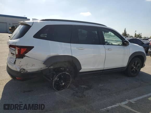 2022 Honda Pilot TrailSport с VIN 5FNYF6H81NB075880, выставлен на аукционе Copart как лот 56548105 с пробегом 60 266 миль миль и Списание • Salvage title. История ставок и продаж доступна на DreamBid. Изображение 3.