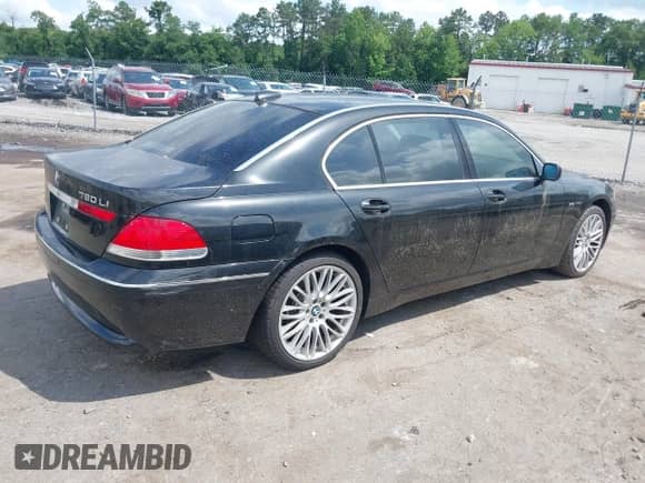 2003 BMW 7 Series with VIN WBAGN83463DK10660, listed as a IAAI auction lot 42521244 with 114,032 mi miles and . Bid and sale history available at DreamBid. Image 4.