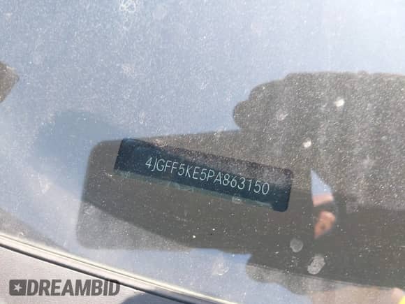 2023 Mercedes-Benz GLS 450 with VIN 4JGFF5KE5PA863150, listed as a IAAI auction lot 42589467 with 37,320 mi miles and . Bid and sale history available at DreamBid. Image 17.