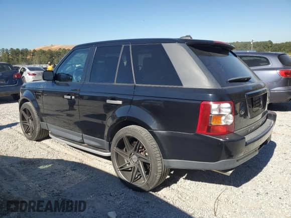 2008 Land Rover Range Rover Sport SC z VIN SALSH23428A174484, wystawiony jako Copart lot #82265835 z przebiegiem 153 398 mil mil oraz Czysty tytuł • Clean title. Historia ofert i sprzedaży dostępna na DreamBid. Obrazek 2.