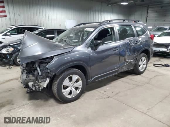 2019 Subaru Ascent z VIN 4S4WMAAD4K3423845, wystawiony jako Copart lot #83192014 z przebiegiem Nie podano mil oraz Szkoda całkowita • Salvage title. Historia ofert i sprzedaży dostępna na DreamBid. Obrazek 1.
