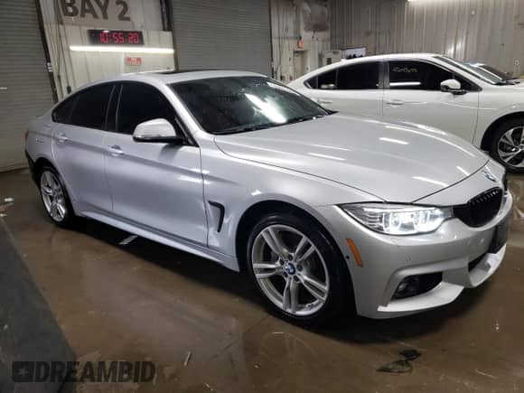 2016 BMW 4 Series 428i xDrive with VIN WBA4C9C52GG137735, listed as a Copart auction lot 42413905 with 79,476 mi miles and Salvage title. Bid and sale history available at DreamBid. Image 4.