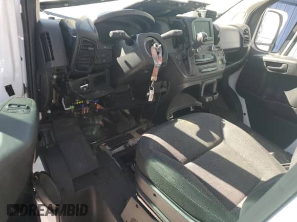 2023 Ram ProMaster Cargo with VIN 3C6LRVVG6PE584399, listed as a Copart auction lot 46678675 with Not provided miles and Clean title. Bid and sale history available at DreamBid. Image 8.