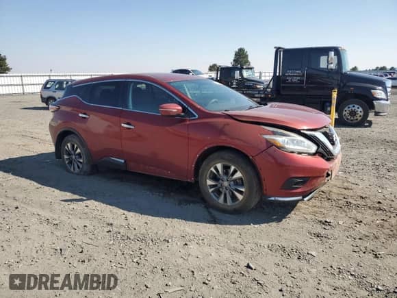2015 Nissan Murano S with VIN 5N1AZ2MH5FN211806, listed as a Copart auction lot 70232295 with 126,367 mi miles and Salvage title. Bid and sale history available at DreamBid. Image 4.