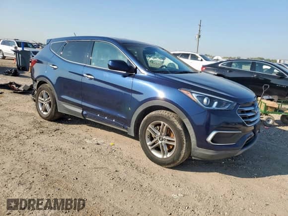 2018 Hyundai Santa Fe 2.4L с VIN 5XYZT3LB9JG573343, выставлен на аукционе Copart как лот 70409315 с пробегом 180 122 миль миль и Списание • Salvage title. История ставок и продаж доступна на DreamBid. Изображение 4.