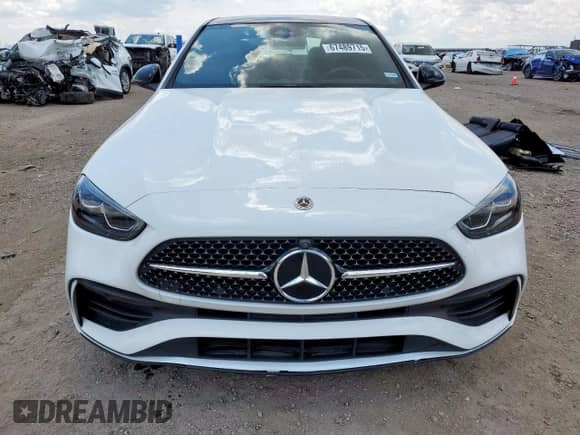2023 Mercedes-Benz C 300 z VIN W1KAF4GB6PR073208, wystawiony jako Copart lot #67489715 z przebiegiem 43 265 mil mil oraz Szkoda całkowita • Salvage title. Historia ofert i sprzedaży dostępna na DreamBid. Obrazek 5.