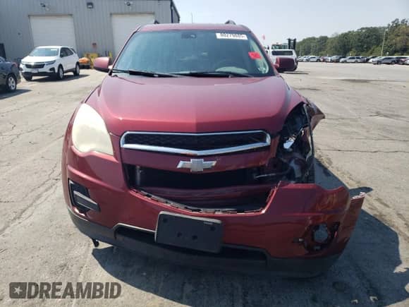 2010 Chevrolet Equinox 1LT with VIN 2CNALDEW7A6259685, listed as a Copart auction lot 80279885 with 225,928 mi miles and Salvage title. Bid and sale history available at DreamBid. Image 5.