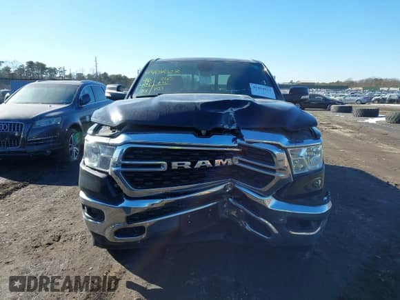 2022 Ram 1500 Big Horn with VIN 1C6RRFBG3NN341419, listed as a IAAI auction lot 41404023 with 46,404 mi miles and . Bid and sale history available at DreamBid. Image 12.