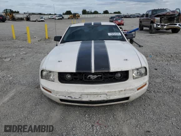 2008 Ford Mustang Deluxe z VIN 1ZVHT80N985173886, wystawiony jako Copart lot #70254335 z przebiegiem 206 558 mil mil oraz Szkoda całkowita • Salvage title. Historia ofert i sprzedaży dostępna na DreamBid. Obrazek 5.