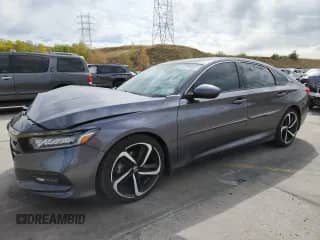 2019 Honda Accord Sport с VIN 1HGCV1F33KA063839, выставлен на аукционе Copart как лот 85760825 с пробегом 33 161 миль миль и Чистый • Clean title. История ставок и продаж доступна на DreamBid. Изображение 1.