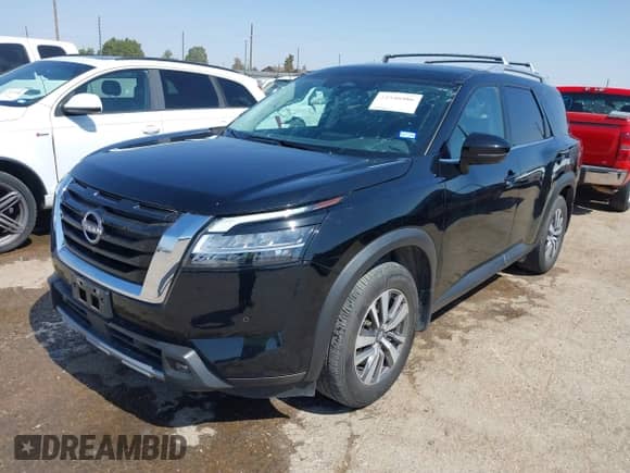 2023 Nissan Pathfinder SL z VIN 5N1DR3CA3PC233937, wystawiony jako IAAI lot #42546986 z przebiegiem 27 349 mil mil oraz . Historia ofert i sprzedaży dostępna na DreamBid. Obrazek 17.