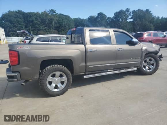 2014 Chevrolet Silverado 1500 LTZ with VIN 3GCUKSECXEG229539, listed as a Copart auction lot 81272235 with 236,690 mi miles and Salvage title. Bid and sale history available at DreamBid. Image 3.
