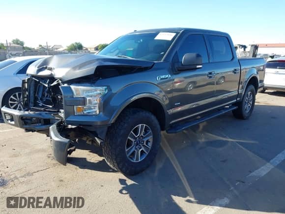 2017 Ford F-150 XLT with VIN 1FTEW1EGXHKE52215, listed as a IAAI auction lot 43437046 with 98,417 mi miles and . Bid and sale history available at DreamBid. Image 17.