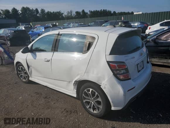 2017 Chevrolet Sonic LT с VIN 1G1JD6SB4H4118494, выставлен на аукционе Copart как лот 63602665 с пробегом Не указан миль и Списание • Salvage title. История ставок и продаж доступна на DreamBid. Изображение 2.
