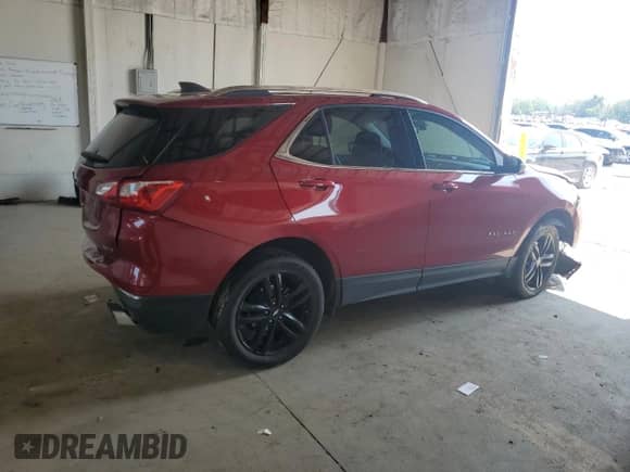 2020 Chevrolet Equinox LT z VIN 2GNAXVEX8L6220587, wystawiony jako Copart lot #66601595 z przebiegiem 28 806 mil mil oraz Szkoda całkowita • Salvage title. Historia ofert i sprzedaży dostępna na DreamBid. Obrazek 3.