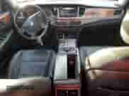 2016 Hyundai Equus Ultimate with VIN KMHGH4JH1GU101534, listed as a Copart auction lot 82765804 with 122,091 mi miles and Salvage title. Bid and sale history available at DreamBid. Image 8.