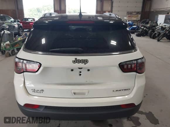 2020 Jeep Compass Limited with VIN 3C4NJDCB0LT154061, listed as a IAAI auction lot 43229414 with 88,154 mi miles and . Bid and sale history available at DreamBid. Image 16.