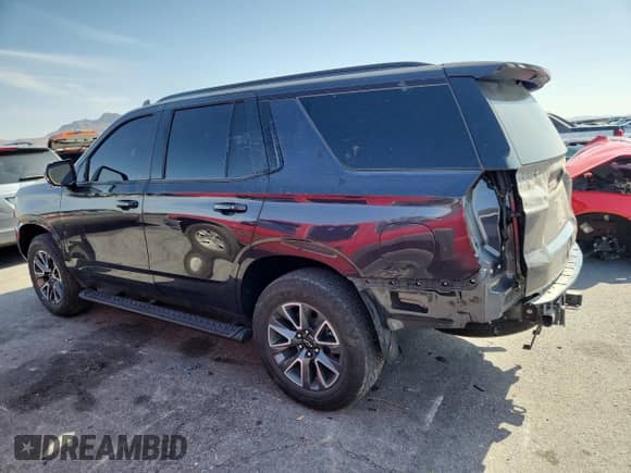 2023 Chevrolet Tahoe Z71 с VIN 1GNSKPKD6PR117395, выставлен на аукционе Copart как лот 62354785 с пробегом 37 056 миль миль и Списание • Salvage title. История ставок и продаж доступна на DreamBid. Изображение 2.