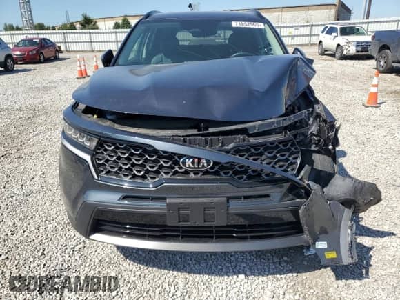 2021 Kia Sorento S with VIN 5XYRLDLC3MG073956, listed as a Copart auction lot 71852965 with 28,231 mi miles and Salvage title. Bid and sale history available at DreamBid. Image 5.