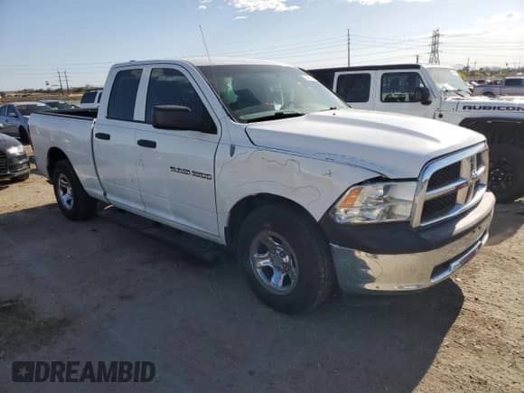 2012 Ram 1500 Tradesman с VIN 1C6RD6FPXCS307436, выставлен на аукционе Copart как лот 55445545 с пробегом 117 172 миль миль и Списание • Salvage title. История ставок и продаж доступна на DreamBid. Изображение 4.