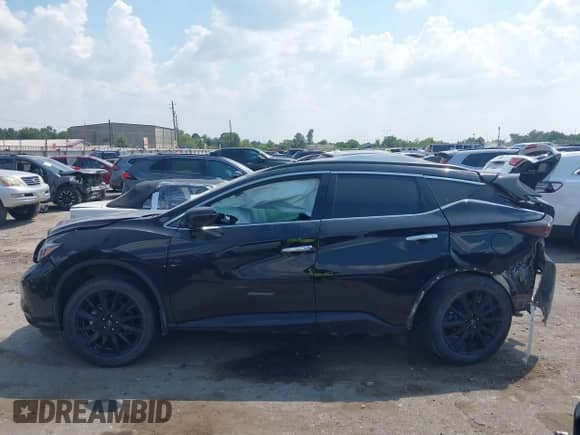 2023 Nissan Murano SV with VIN 5N1AZ2BJ7PC103657, listed as a IAAI auction lot 43215511 with 60,588 mi miles and . Bid and sale history available at DreamBid. Image 15.