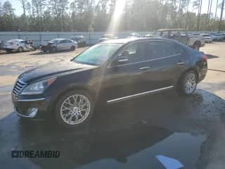2012 Hyundai Equus Signature с VIN KMHGH4JH3CU056459, выставлен на аукционе Copart как лот 47274415 с пробегом 101 440 миль миль и Списание • Salvage title. История ставок и продаж доступна на DreamBid. Изображение 1.