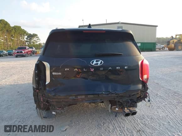 2023 Hyundai Palisade Limited with VIN KM8R54GE1PU574574, listed as a IAAI auction lot 42729386 with 34,130 mi miles and . Bid and sale history available at DreamBid. Image 6.