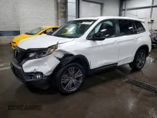 2020 Honda Passport EX-L с VIN 5FNYF8H59LB016607, выставлен на аукционе Copart как лот 69246785 с пробегом 84 042 миль миль и Списание • Salvage title. История ставок и продаж доступна на DreamBid. Изображение 1.