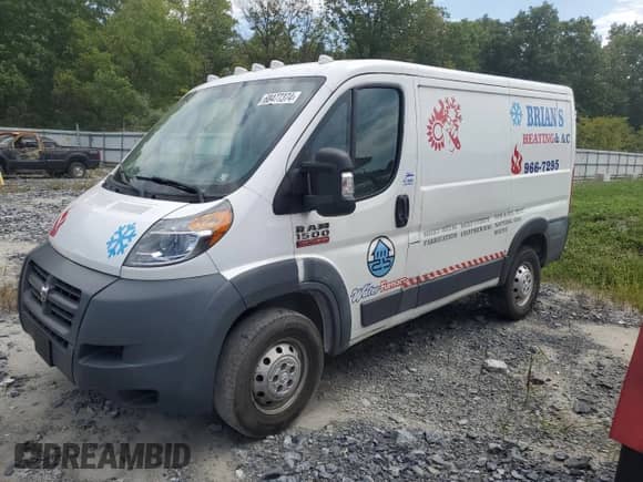 2017 Ram ProMaster Cargo z VIN 3C6TRVNG3HE506180, wystawiony jako Copart lot #68477374 z przebiegiem 110 623 mil mil oraz Szkoda całkowita • Salvage title. Historia ofert i sprzedaży dostępna na DreamBid. Obrazek 1.