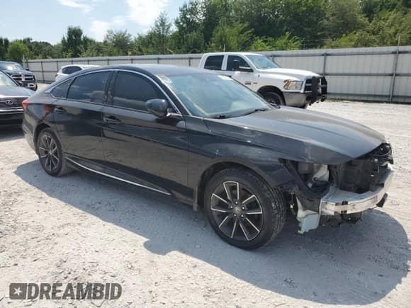 2021 Honda Accord EX-L с VIN 1HGCV1F53MA038752, выставлен на аукционе Copart как лот 68278115 с пробегом 73 155 миль миль и Списание • Salvage title. История ставок и продаж доступна на DreamBid. Изображение 4.
