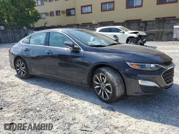 2022 Chevrolet Malibu RS с VIN 1G1ZG5ST2NF203945, выставлен на аукционе Copart как лот 69050915 с пробегом 43 335 миль миль и На запчасти • Non repairable. История ставок и продаж доступна на DreamBid. Изображение 4.