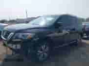 2019 Nissan Pathfinder SV with VIN 5N1DR2MM3KC598534, listed as a IAAI auction lot 42403130 with 117,213 mi miles and . Bid and sale history available at DreamBid. Image 2.