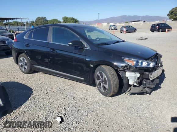 2019 Hyundai Ioniq SEL with VIN KMHC75LCXKU137899, listed as a Copart auction lot 66971435 with 51,942 mi miles and Salvage title. Bid and sale history available at DreamBid. Image 4.