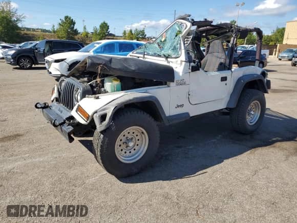 1997 Jeep Wrangler SE с VIN 1J4FY29P7VP526522, выставлен на аукционе Copart как лот 80190625 с пробегом 187 292 миль миль и Списание • Salvage title. История ставок и продаж доступна на DreamBid. Изображение 1.